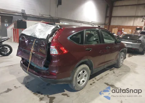 2015 Honda Cr-V Lx z USA, uszkodzony, nr VIN 5J6RM4H37FL092226